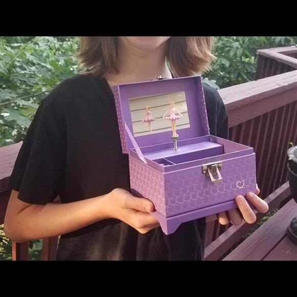 My Tiny Treasures Box Company Ballerina Music Box - Picture 1 of 6
